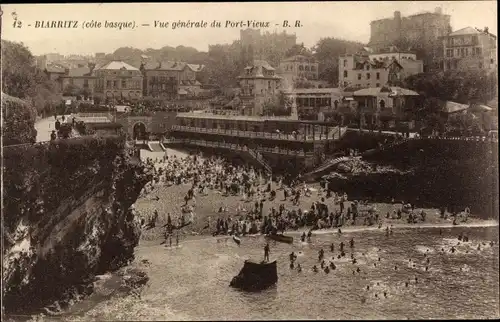 Ak Biarritz Pyrénées Atlantiques, Port Vieux