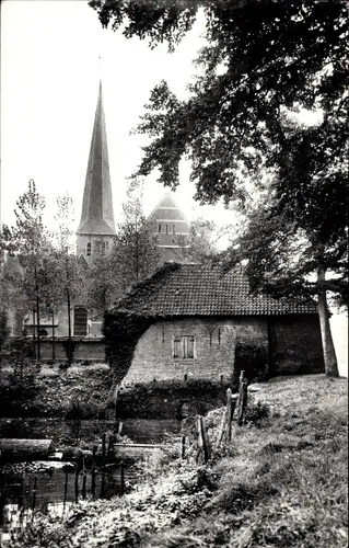 Ak Hingene Flandern Antwerpen, Kirche, de Wal