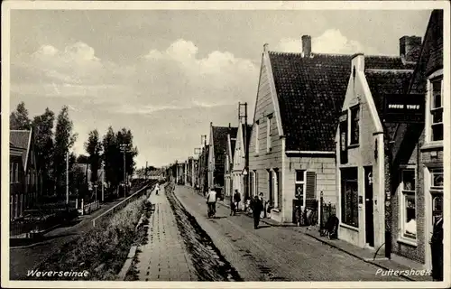 Ak Puttershoek Südholland, Weverseinde