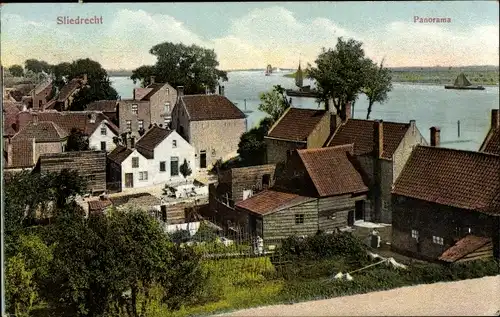 Ak Sliedrecht Südholland Niederlande, Panorama