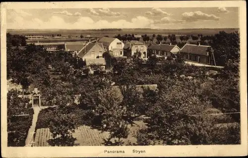 Ak Strijen Südholland Niederlande, Panorama