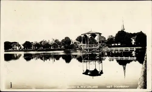 Ak Broek in Waterland Nordholland Niederlande, Havenrak