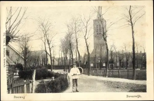 Ak Beverwijk Nordholland Niederlande, Boeweg