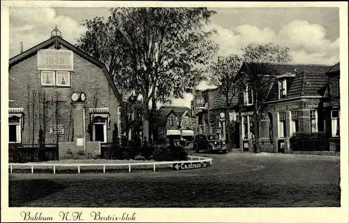 Ak Bakkum Nordholland Niederlande, N. H. Beatrix-klok