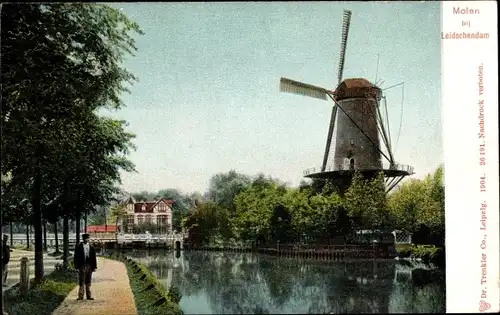 Ak Leidschendam Südholland, Mühle, Windmühle