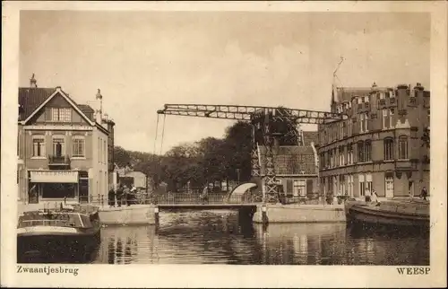 Ak Weesp Nordholland, Zwaantjesbrug