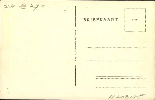 Ak Spijkenisse Südholland, Noordeinde