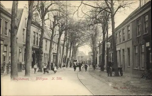 Ak Hillegom Südholland Niederlande, Hoofdstraat