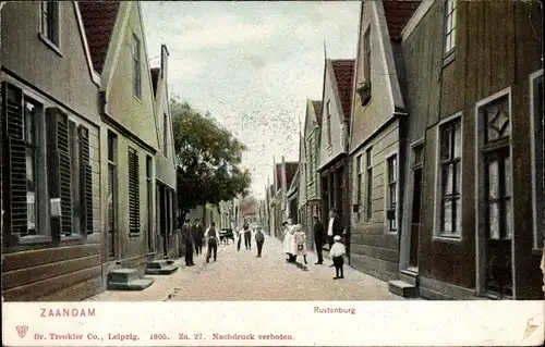 Ak Zaandam Zaanstad Nordholland, Rustenburg