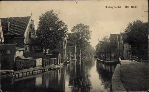 Ak De Rijp De Ryp Nordholland Niederlande, Tuingracht