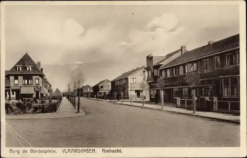 Ak Vlaardingen Ambacht Zuid-Holland, Burg de Bordesplein