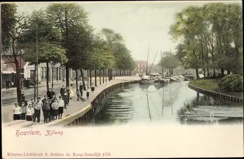 Ak Haarlem Nordholland Niederlande, Zijlweg