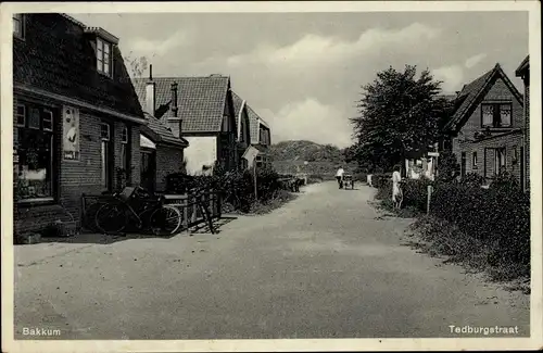 Ak Bakkum Nordholland Niederlande, Tedburgstraat