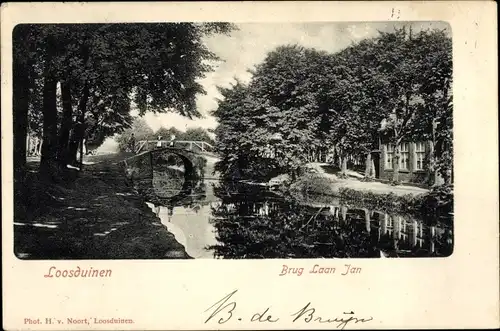 Ak Loosduinen Südholland, Brug Laan Jan