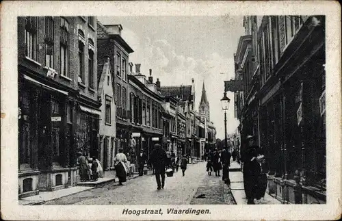 Ak Vlaardingen Südholland, Hoogstraat