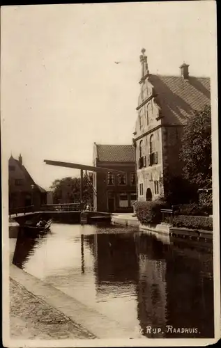 Ak De Rijp De Ryp Nordholland Niederlande, Rathaus