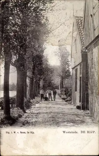 Ak De Rijp De Ryp Nordholland Niederlande, Westeinde