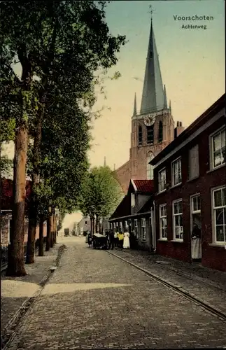 Ak Voorschoten Südholland, Achterweg