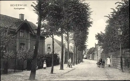 Ak Beverwijk Nordholland Niederlande, Koningstraat