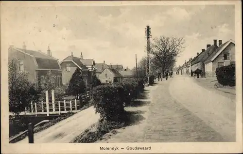 Ak Goudswaard Südholland, Molendyk