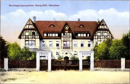 Ak Glauchau in Sachsen, Bezirksgenesungsheim Georg Stift