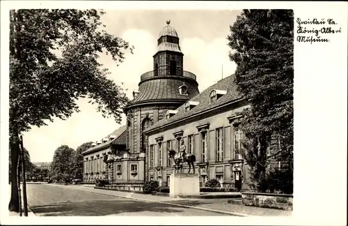 Ak Zwickau in Sachsen, König Albert Museum