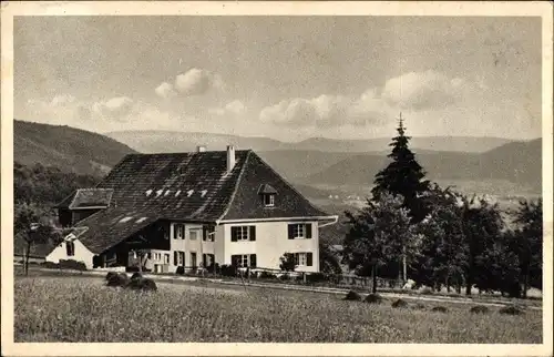 Ak Kandern im Schwarzwald Baden, Jugendherberge Platzhof