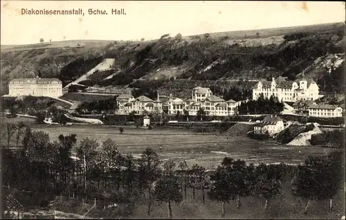 Ak Schwäbisch Hall in Württemberg, Diakonissenanstalt