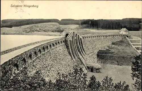 Ak Klingenberg im Erzgebirge Sachsen, Talsperre