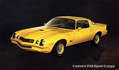 Ak Auto, Chevrolet, 1978 Camaro Z 28 Sport Coupe