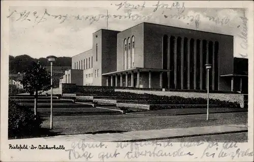 Ak Bielefeld, Rudolf Oetker Halle, Bürgerpark
