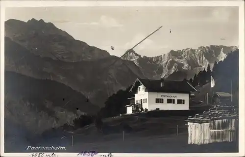 Foto Ak Garmisch Partenkirchen in Oberbayern, Partnachalm