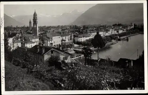 Ak Ascona Kanton Tessin, Panorama