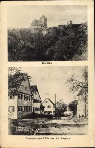 Ak Morstein Gerabronn Baden Württemberg, Gasthaus zum Rößle