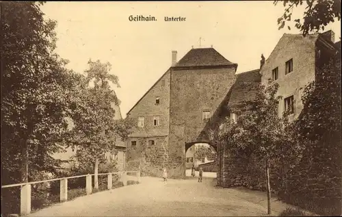 Ak Geithain in Sachsen, Untertor