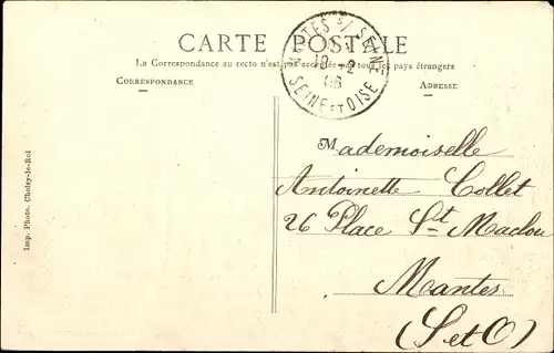 Ak Marines du Val d’Oise, Hospiz Cartry