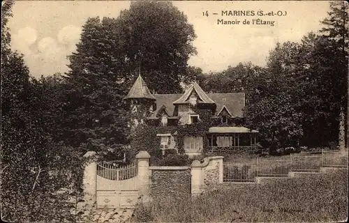 Ak Marines du Val d’Oise, Manoir de l’Etang