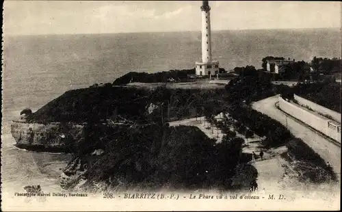 Ak Biarritz Pyrénées Atlantiques, Leuchtturm