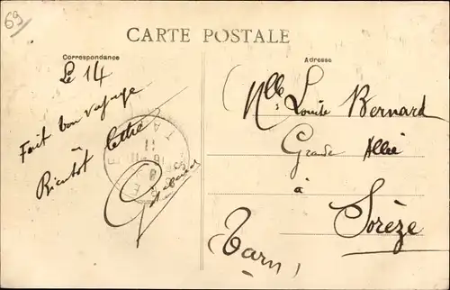 Ak Lyon Rhône, Place des Jacobins, Fontaine