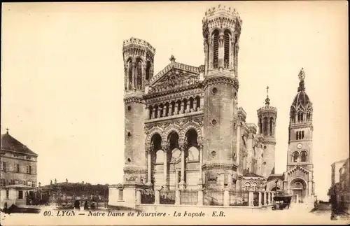 Ak Lyon Rhône, Notre Dame de Fourvière