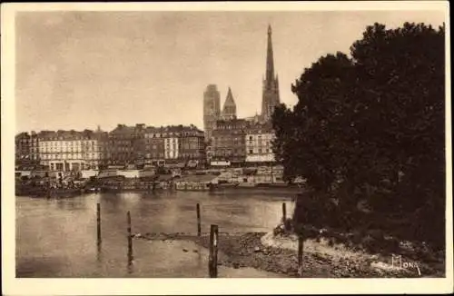 Ak Rouen Seine-Maritime, Seine, Kathedrale