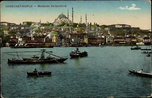 Ak Istanbul Konstantinopel Türkei, Süleymanié-Moschee