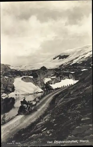 Ak Merok Geiranger Norwegen, Ved Djupvandshytten