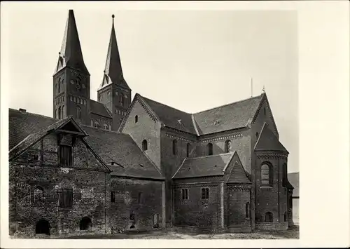 Ak Jerichow, Blick zur Kirche des ehemaligen Klosters