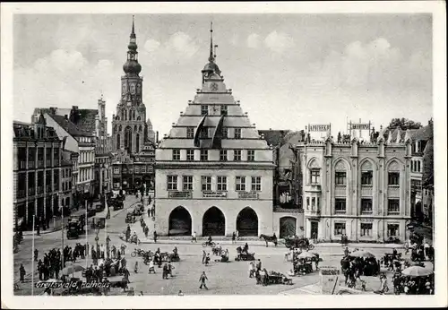 Ak Hansestadt Greifswald, Rathaus