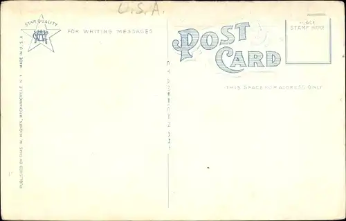 Ak Poughkeepsie New York USA, Christ Episcopal Church