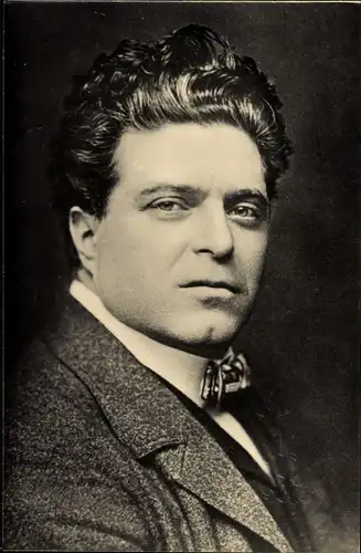 Ak Komponist Pietro Mascagni, Portrait
