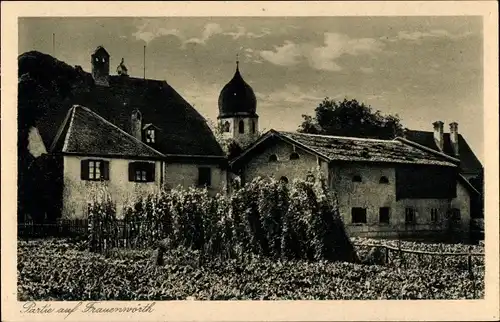 Ak Frauenwörth Insel Frauenchiemsee Chiemsee, Kloster