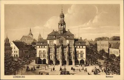 Ak Lüneburg in Niedersachsen, Rathaus