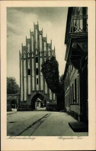 Ak Neubrandenburg in Mecklenburg, Stargarder Tor